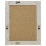 vidaXL Nástenné zrkadlo v barokovom štýle 50x60 cm strieborné – Obrázok 3