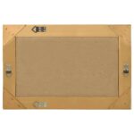 vidaXL Nástenné zrkadlo v barokovom štýle 60x40 cm zlaté – Obrázok 3