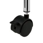 vidaXL Mobilný úložný vozík so 4 zásuvkami čierny plastový – Obrázok 7