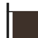 vidaXL 3-panelový paraván hnedý 260x180 cm – Obrázok 4