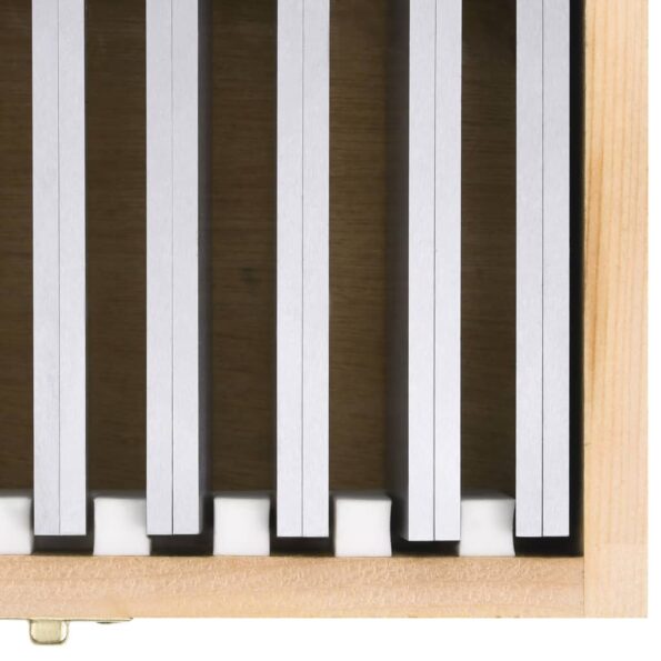 vidaXL Paralelné podložky 100 mm 18 ks 10-42 mm – Obrázok 7