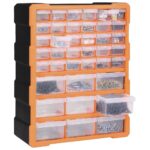 vidaXL Organizér s 39 zásuvkami 38x16x47 cm – Obrázok 2