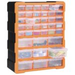vidaXL Organizér s 39 zásuvkami 38x16x47 cm – Obrázok 3