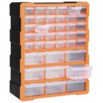 vidaXL Organizér s 39 zásuvkami 38x16x47 cm – Obrázok 7