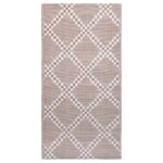 vidaXL Vonkajší koberec hnedý 160x230 cm PP – Obrázok 2