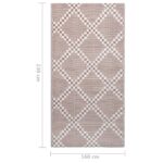 vidaXL Vonkajší koberec hnedý 160x230 cm PP – Obrázok 7