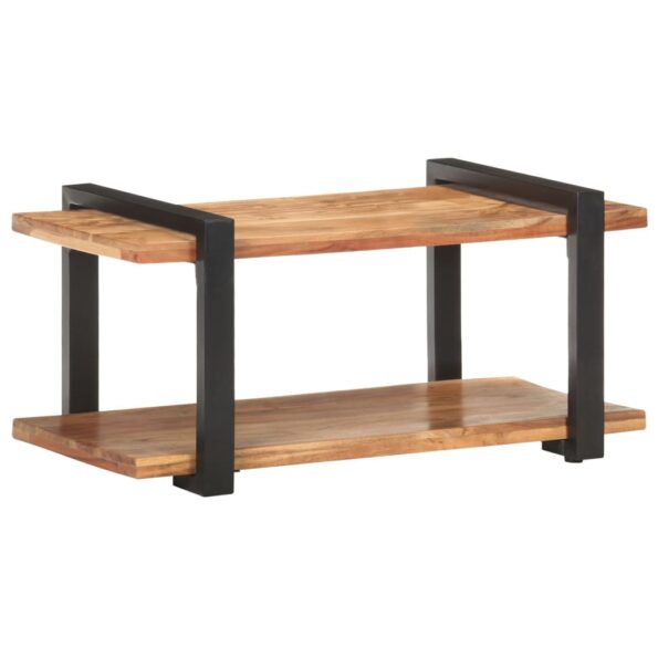 vidaXL TV skrinka 90x40x40 cm, akáciový masív – Obrázok 11