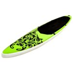 vidaXL Nafukovací Stand Up Paddleboard 305x76x15 cm zelený – Obrázok 2