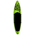 vidaXL Nafukovací Stand Up Paddleboard 305x76x15 cm zelený – Obrázok 3