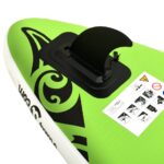 vidaXL Nafukovací Stand Up Paddleboard 305x76x15 cm zelený – Obrázok 7