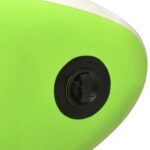 vidaXL Nafukovací Stand Up Paddleboard 305x76x15 cm zelený – Obrázok 8