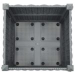 vidaXL Vyvýšený záhon 40x40x38 cm polypropylén – Obrázok 6