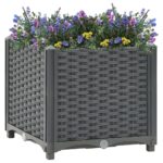 vidaXL Vyvýšený záhon 40x40x38 cm polypropylén