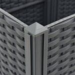 vidaXL Vyvýšený záhon 120x40x38 cm polypropylén – Obrázok 3