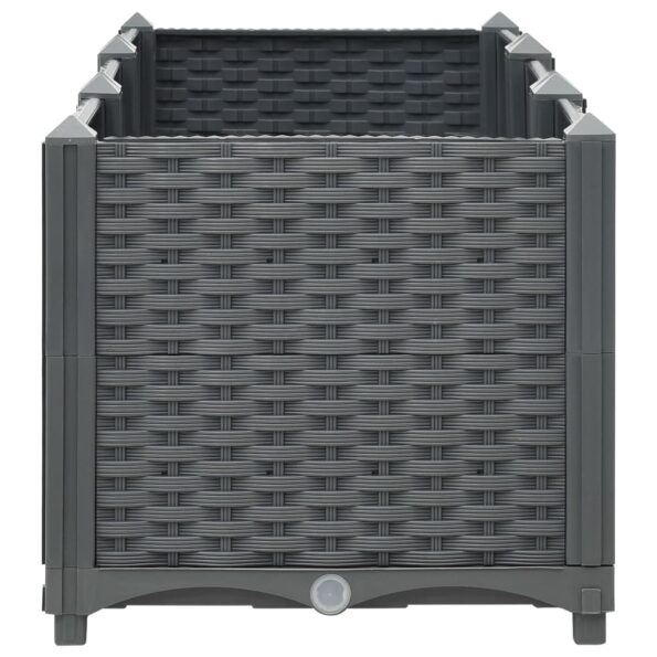 vidaXL Vyvýšený záhon 120x40x38 cm polypropylén – Obrázok 6