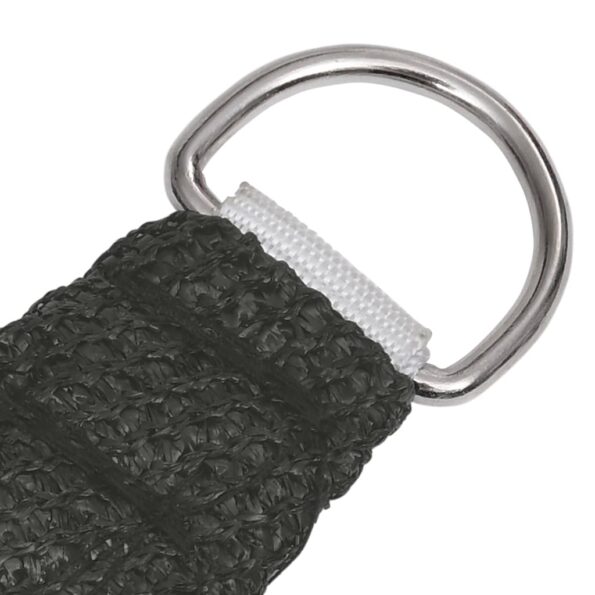 vidaXL Tieniaca plachta 160 g/m² antracitová 5x6x6 m HDPE – Obrázok 4