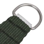 vidaXL Tieniaca plachta 160 g/m² tmavozelená 4x4x5,8 m HDPE – Obrázok 4