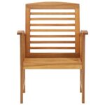 vidaXL Záhradné stoličky 2 ks akáciový masív – Obrázok 3