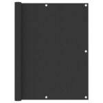 vidaXL Balkónová markíza, antracitová 120x500 cm, oxfordská látka