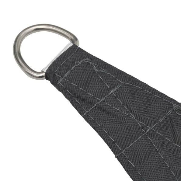 vidaXL Tieniaca plachta oxfordská látka obdĺžniková 5x6 m antracitová – Obrázok 4