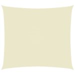 vidaXL Tieniaca plachta, oxford, obdĺžniková 2x3 m, krémová