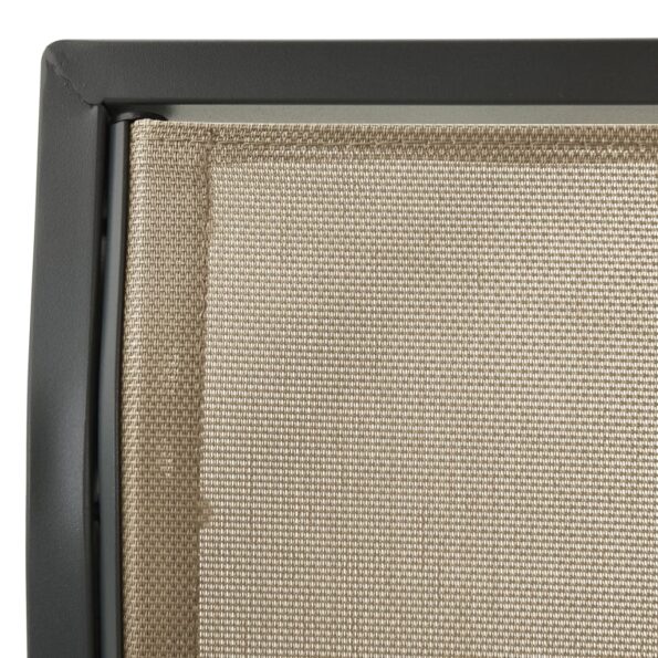 vidaXL Záhradná hojdačka s baldachýnom antracitová a piesková – Obrázok 5