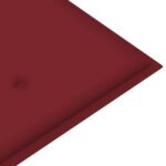 vidaXL Podložka na záhradnú lavičku 180x50x3 cm, oxfordská látka – Obrázok 4