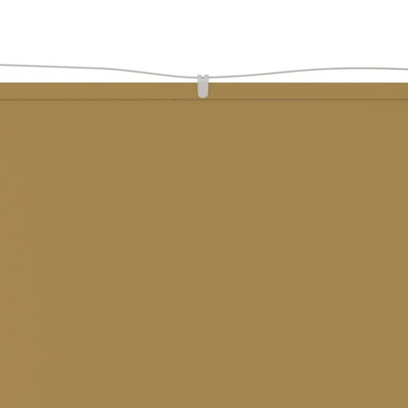vidaXL Vertikálna markíza béžová 60x1200 cm oxfordská látka – Obrázok 2
