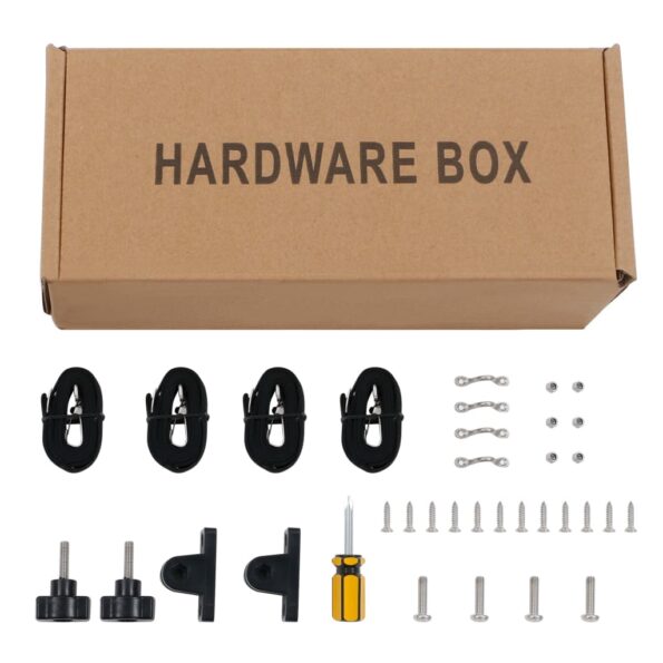 vidaXL Strieška Bimini s 2 oblúkmi antracitová 180x130x110 cm – Obrázok 12