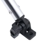 vidaXL Strieška Bimini s 2 oblúkmi antracitová 180x130x110 cm – Obrázok 9