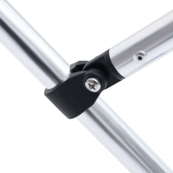 vidaXL Strieška Bimini s 2 oblúkmi antracitová 180x130x110 cm – Obrázok 10