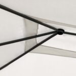 vidaXL Altánok s poťahmi na stĺpiky 2,98x5,3x2,59 m, krémový 160 g/m² – Obrázok 2