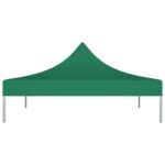 vidaXL Strecha na párty stan 3x3 m, zelená 270 g/m² – Obrázok 3