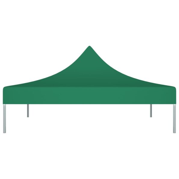 vidaXL Strecha na párty stan 3x3 m, zelená 270 g/m² – Obrázok 3