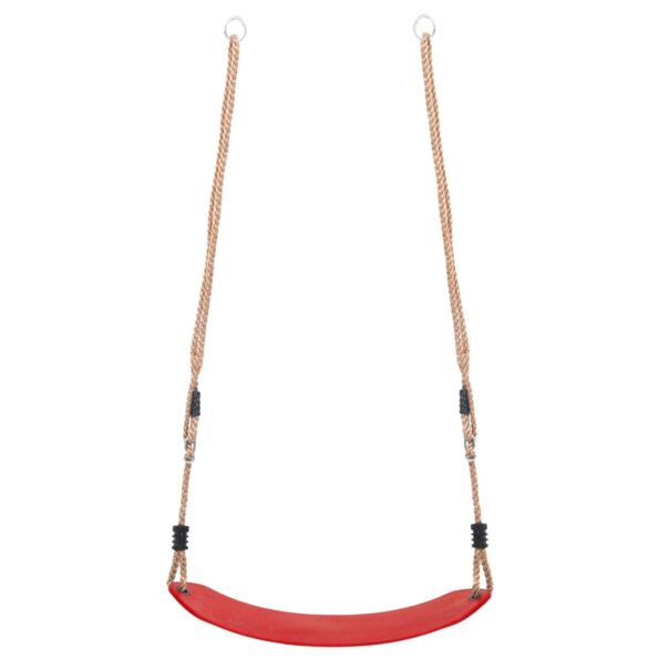 vidaXL Hojdačka pre deti červená – Obrázok 3