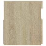 vidaXL TV skrinka s LED svetlami dub sonoma 120x35x40 cm – Obrázok 9