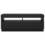 vidaXL TV skrinka s LED svetlami čierna 100x35x40 cm – Obrázok 10