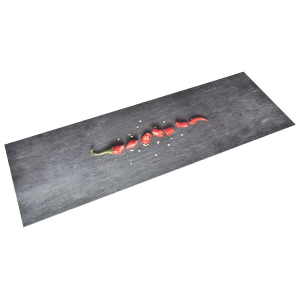 VXL8720286242339_g_en_hd_1.jpg vidaXL Kuchynský koberec prateľný paprikový dizajn 60x300 cm – Obrázok 2
