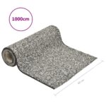 vidaXL Vložka s dizajnom kameňa sivá 1000x40 cm – Obrázok 6