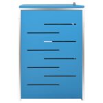 vidaXL Ohrada na 3 odpadkové koše 207x77,5x115 cm nehrdzavejúca oceľ – Obrázok 9