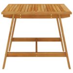 vidaXL 3-dielna záhradná jedálenská súprava béžová – Obrázok 11