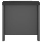 vidaXL Úložný box s vankúšom sivá 105x40x45 cm drevotrieska – Obrázok 6