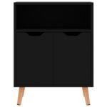 vidaXL Komoda, lesklá čierna 60x30x72 cm, kompozitné drevo – Obrázok 4