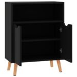 vidaXL Komoda, lesklá čierna 60x30x72 cm, kompozitné drevo – Obrázok 6