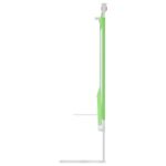 vidaXL Zábrana na detskú posteľ zelená 190x25 cm látka – Obrázok 5