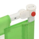 vidaXL Zábrana na detskú posteľ zelená 190x25 cm látka – Obrázok 7