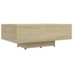 vidaXL Konferenčný stolík, dub sonoma 85x55x31 cm, kompozitné drevo – Obrázok 2
