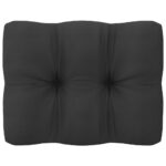 vidaXL Záhradná rohová pohovka, antracitové podložky, borovicový masív – Obrázok 8