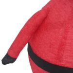 vidaXL Vianočná ozdoba figúrka Santa Claus LED luxusná látka 120 cm – Obrázok 8