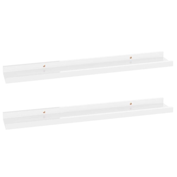 VXL8720286417508_a_en_hd_1.jpg vidaXL Nástenné police 2 ks, lesklé biele 60x9x3 cm – Obrázok 2